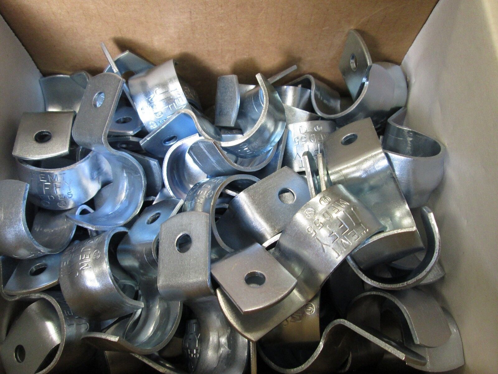Minerallac Jiffy Clip MED55 *Box of 100* Size 1" New Surplus