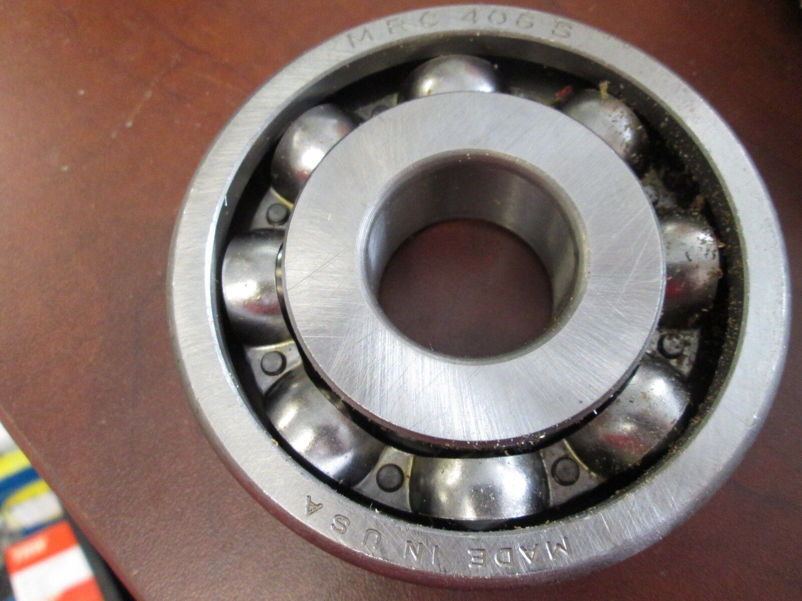 MRC Ball Bearing 406S Inside Diameter 30MM Outside Diameter 90MM New Surplus