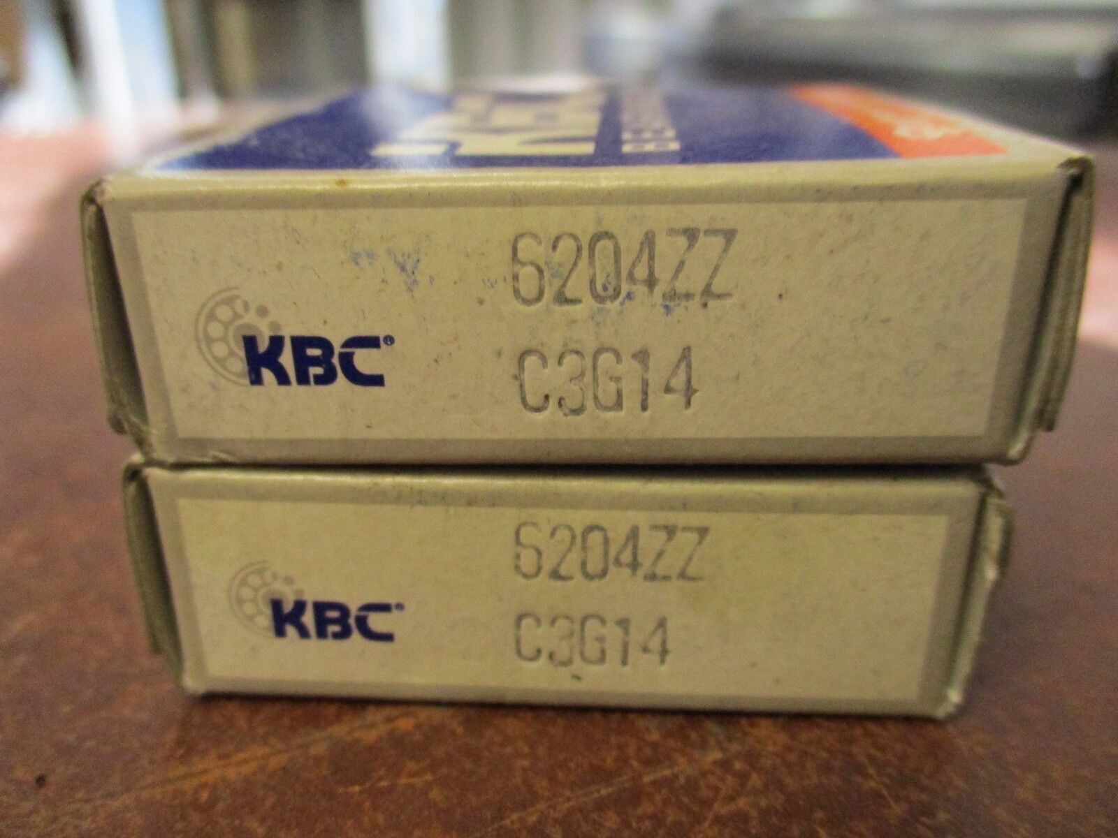 KBC Ball Bearing 6204ZZ C3G14 *Lot of 2* New Surplus