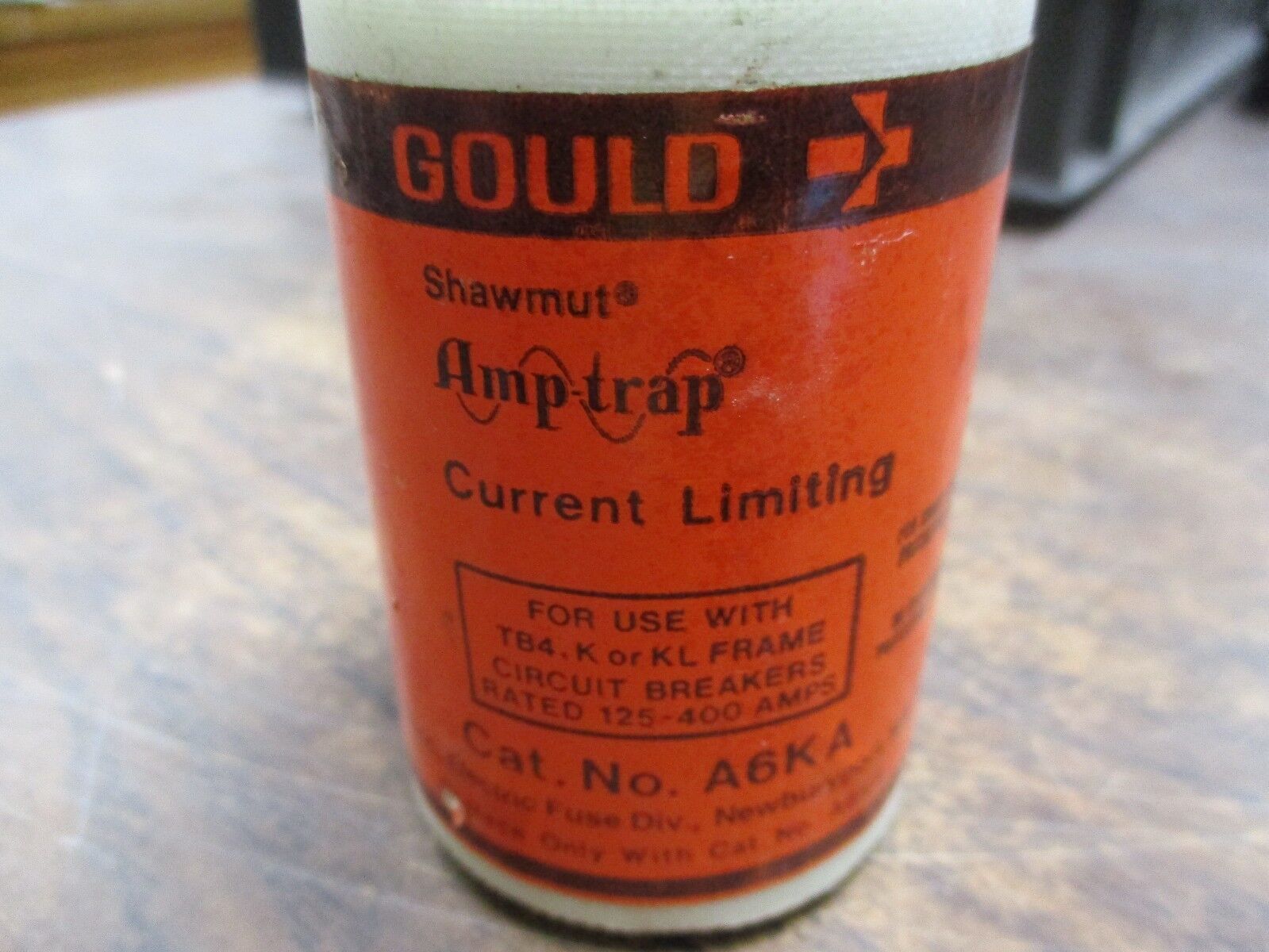 Gould Shawmut Amp-Trap Fuse A6KA Used