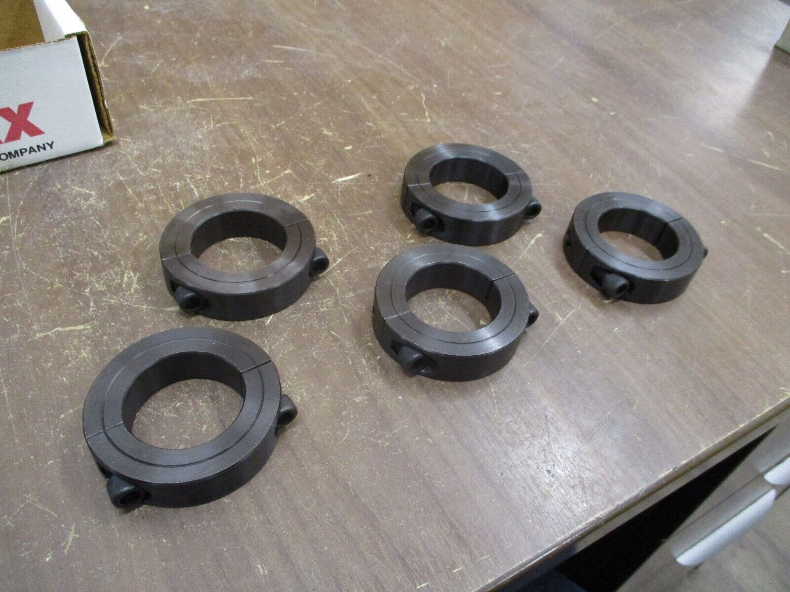 Climax Clamping Shaft Collar 2C-168 1-11/16" ID *Box of 5* New Surplus