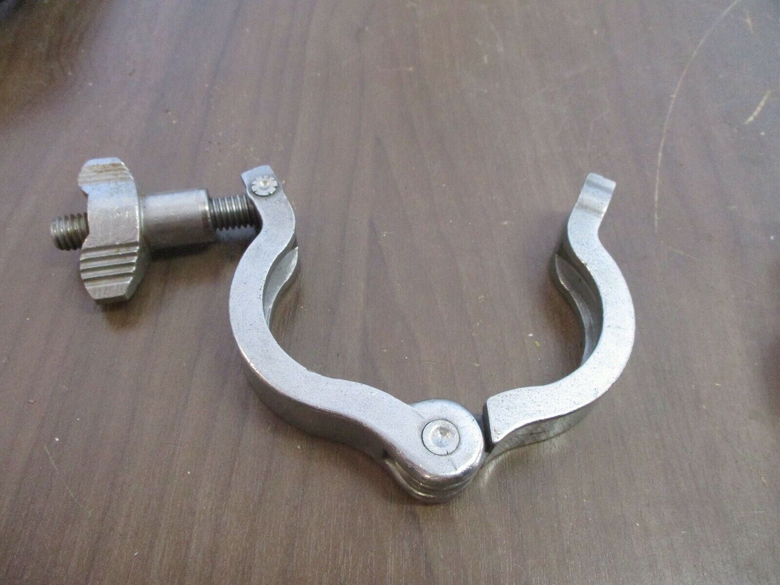 Misc. Brand Stainless Steel Sanitary Clamp Size: 1.5" *Lot of 4* Used
