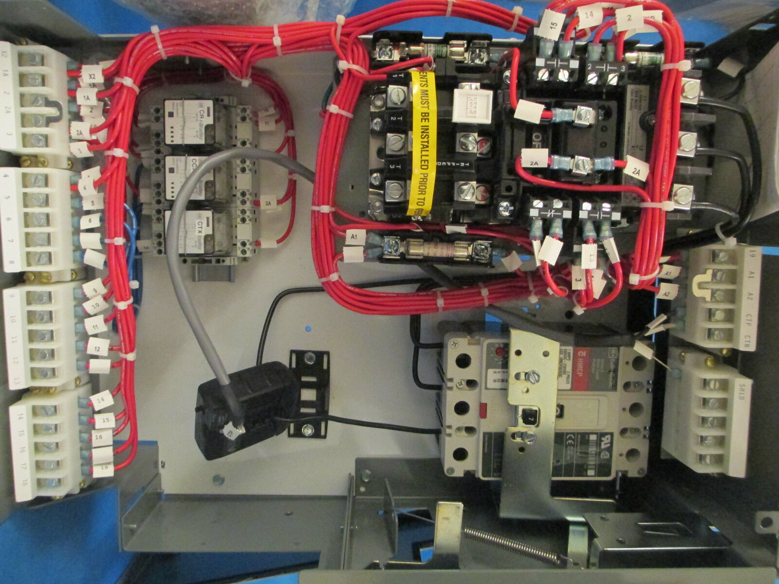 Allen-Bradley MCC Bucket Centerline 2100 Size 1 FVNR 2100U-WLFLS47/13