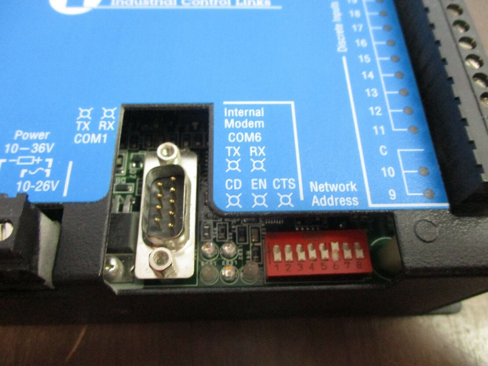 Industrial Control Links EtherLogic Open Programmable Controller 56-0002 Used