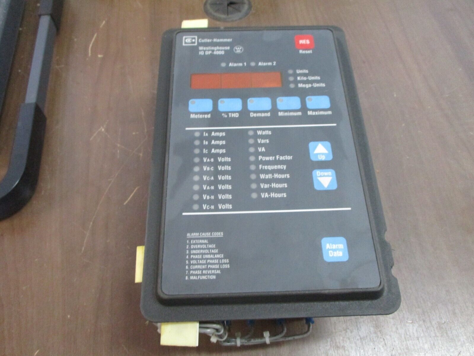 Cutler-Hammer Westinghouse IQ DP-4000 Energy Meter 4D13110G03 Rev. 6 Used