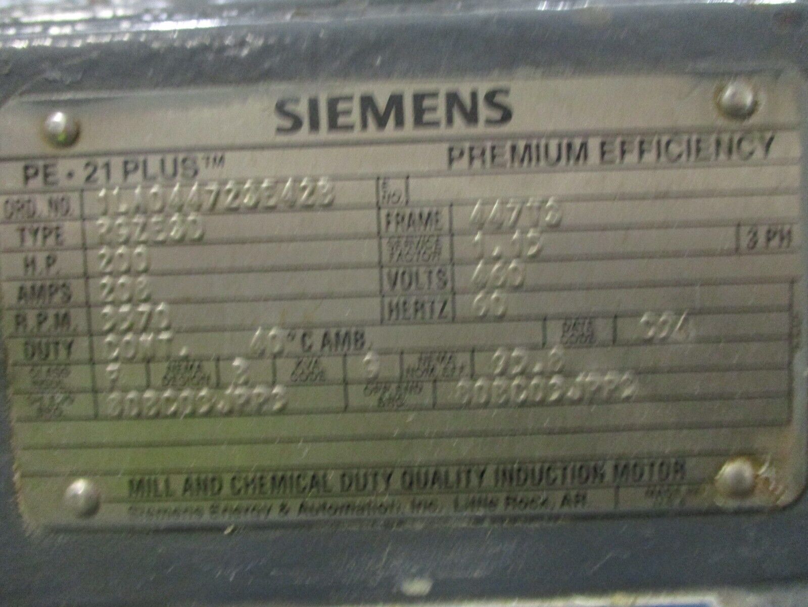 Gardner Denver / Lamson Multistage Centrifugal Blower 878-GDOI 200HP Motor 460V