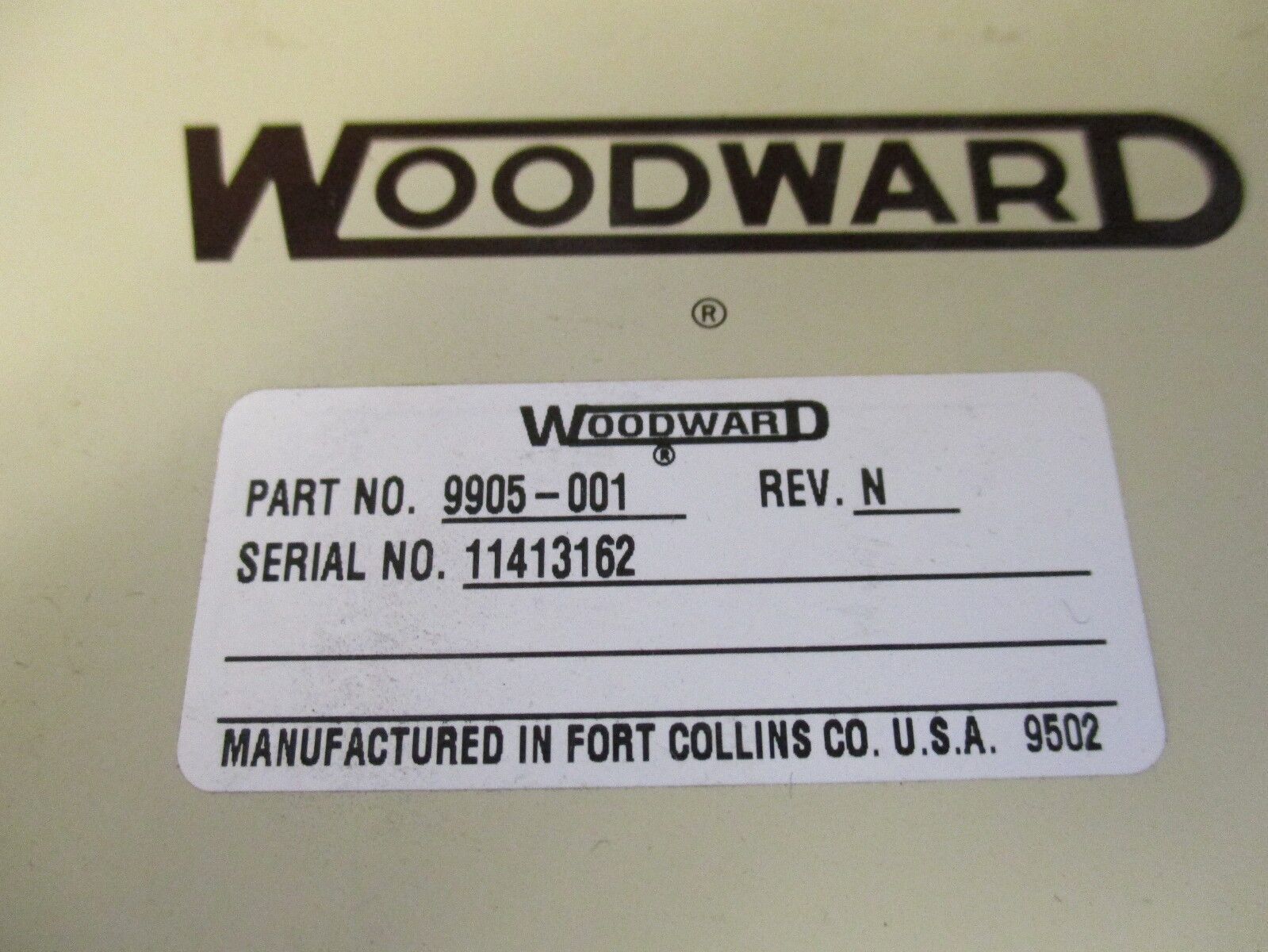 Woodward SPM-A Synchronizer 9905-001 Rev. N 50/60Hz 10 Watts Used