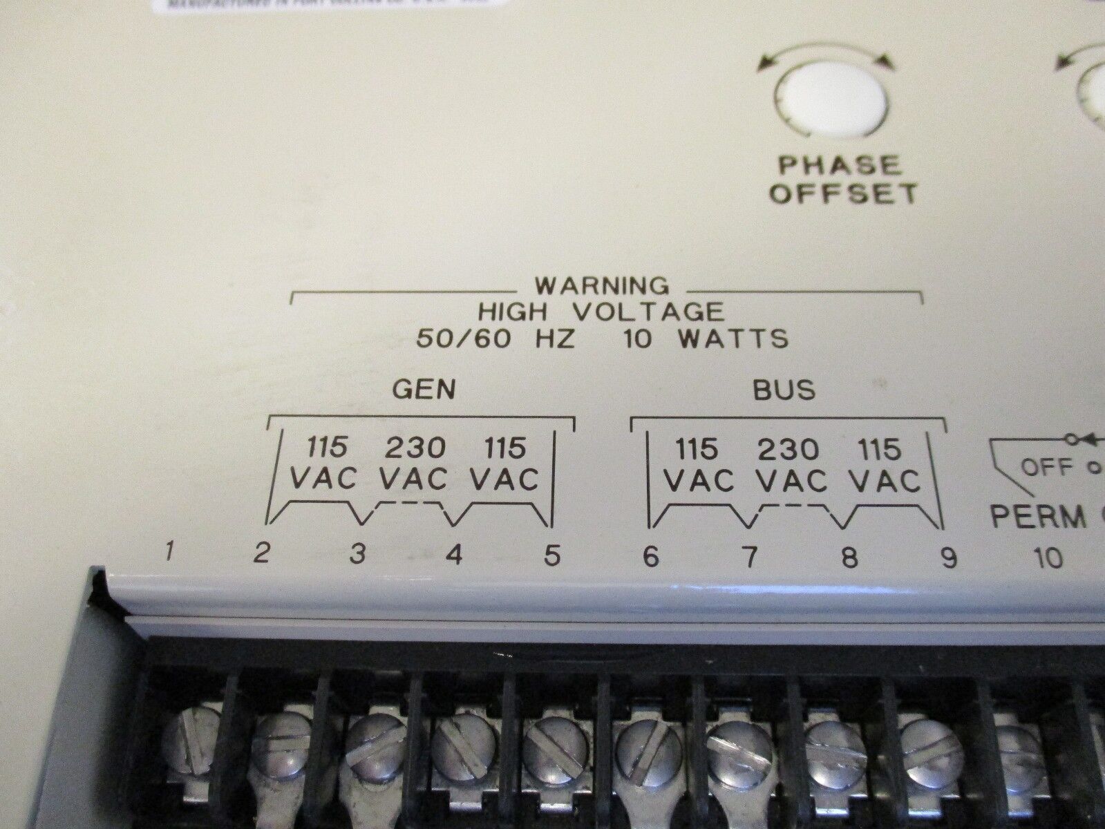 Woodward SPM-A Synchronizer 9905-001 Rev. N 50/60Hz 10 Watts Used