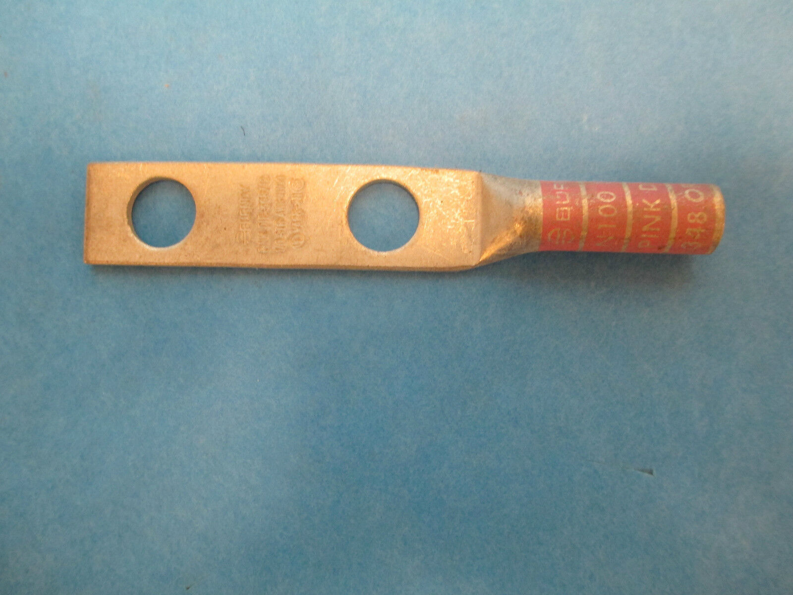 Burndy Crimp Lug YA25-2N Pink 12 or 348 New Surplus