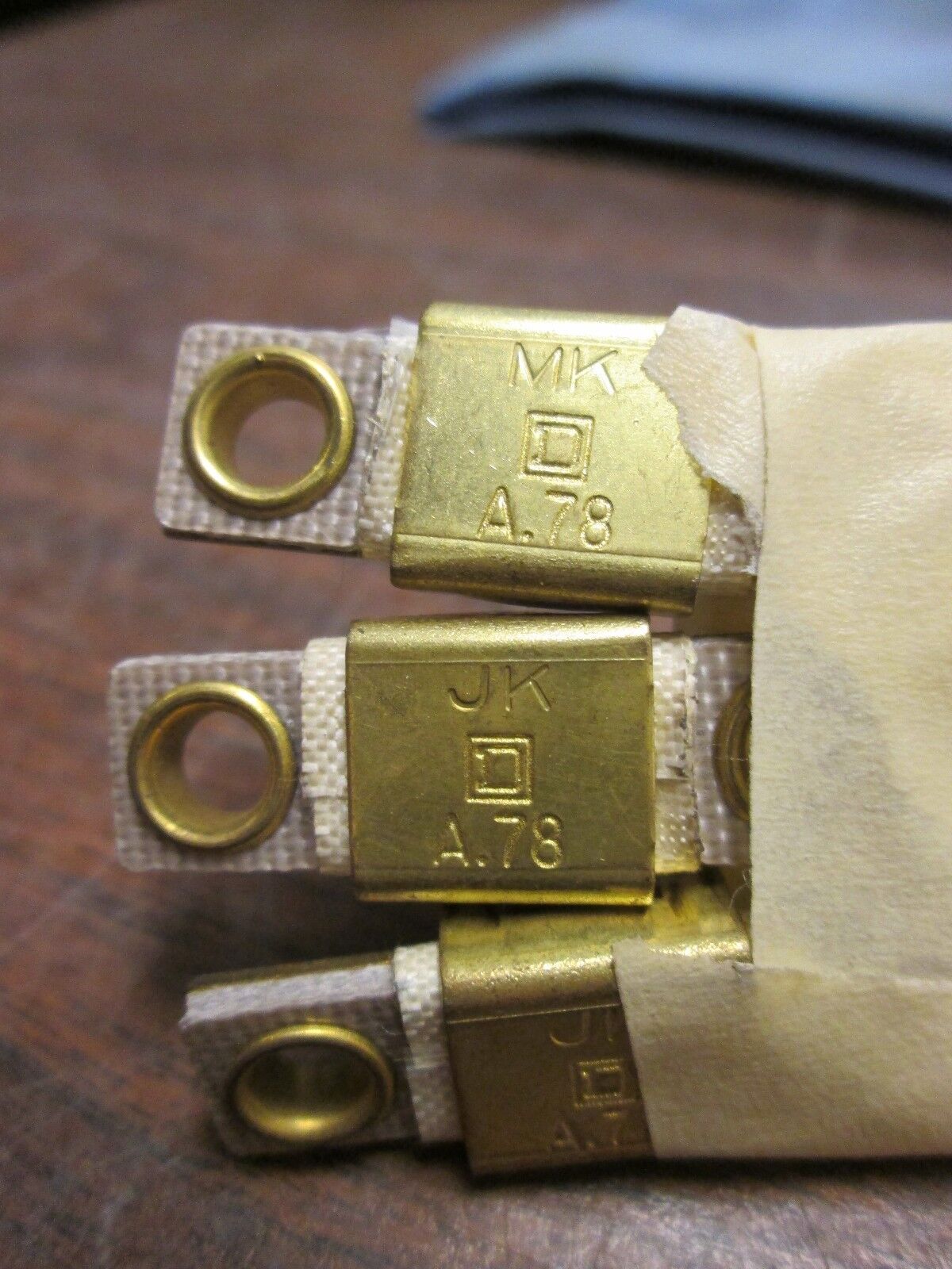 Square D Overload Relay Thermal Unit A.78 Lot of 3 Used
