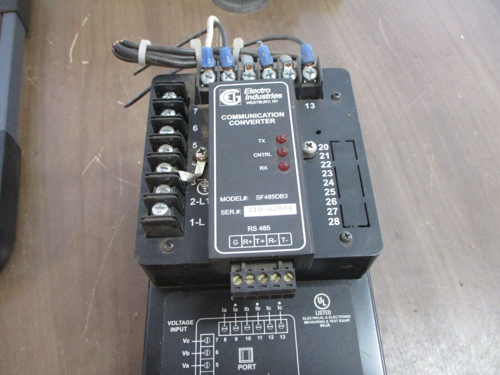 Electro Industries Communication Converter CPU1000-3E-L200-KYZ-M100 Used