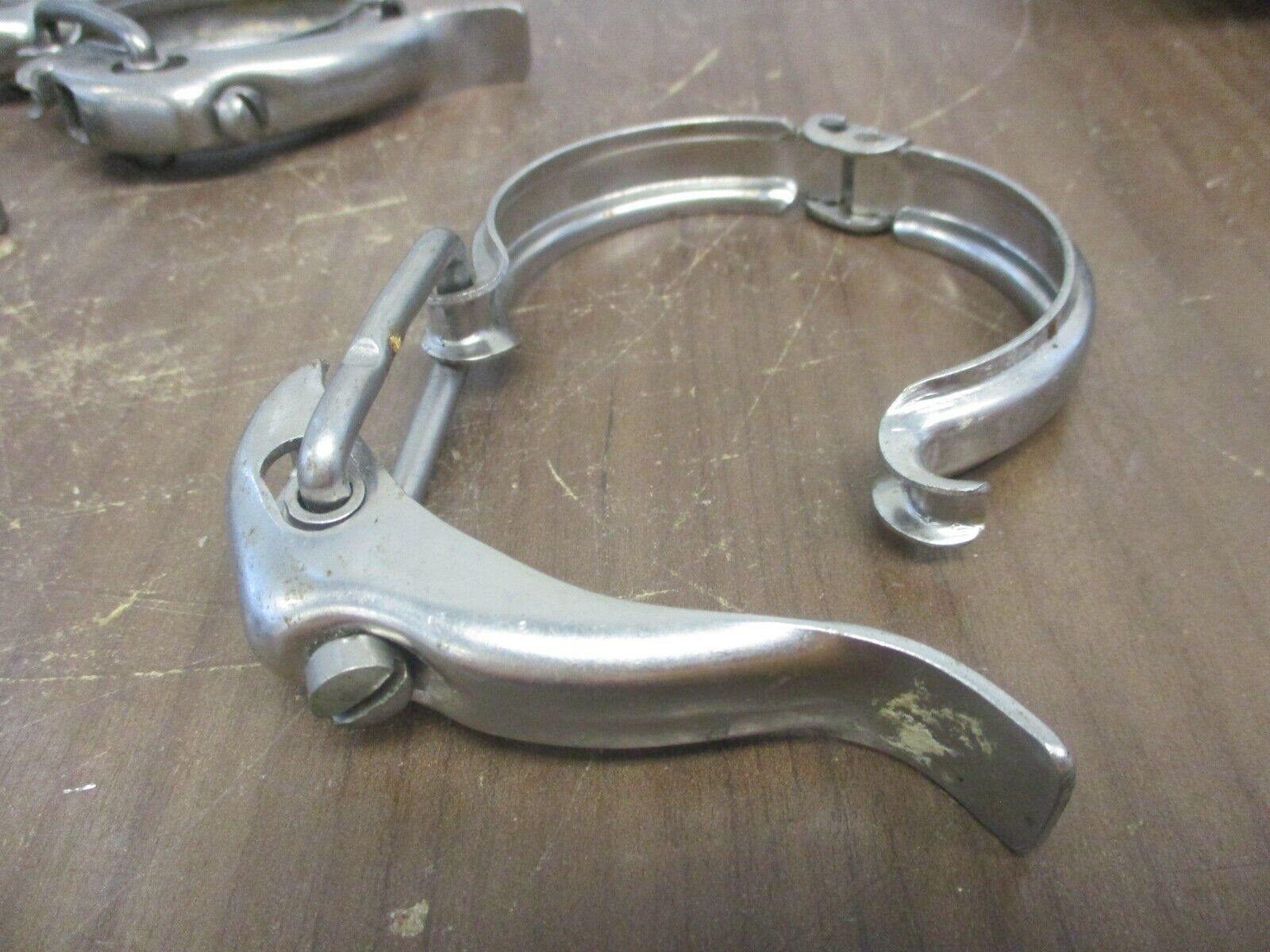 Misc. Brand Stainless Steel Sanitary Clamp Size: 2" Used **Lot of 5**