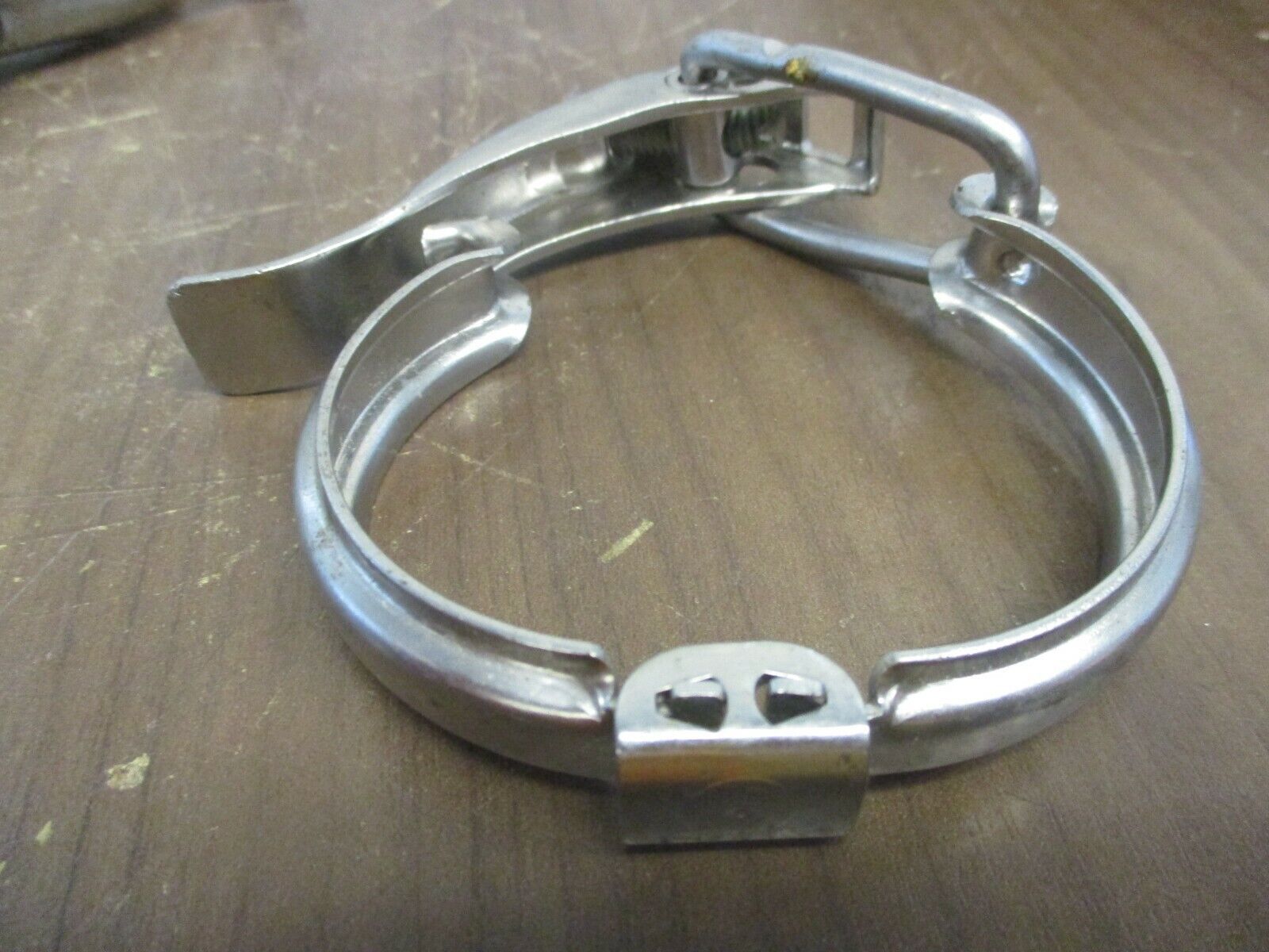 Misc. Brand Stainless Steel Sanitary Clamp Size: 2" Used **Lot of 5**