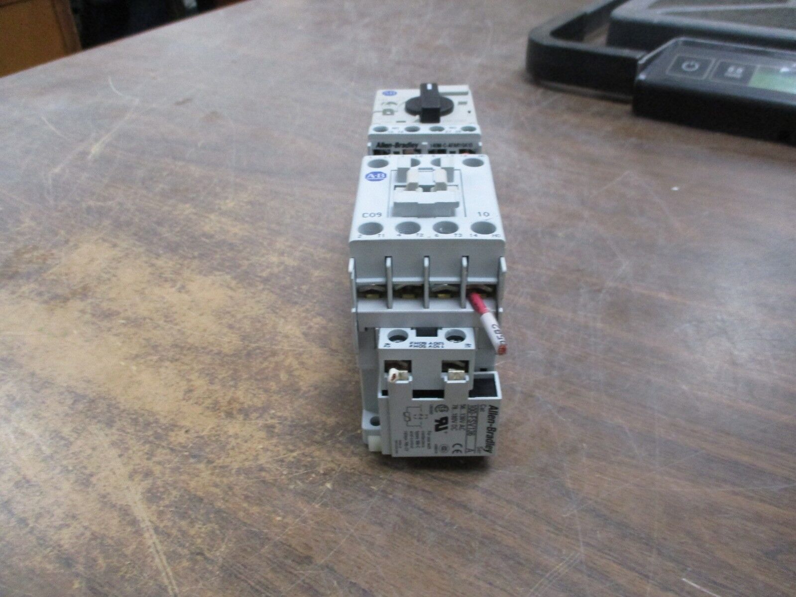 Allen-Bradley Starter 190E-AND2-DB25S-V 120V Coil 25A 600V Trip:1.6-2.5A Used
