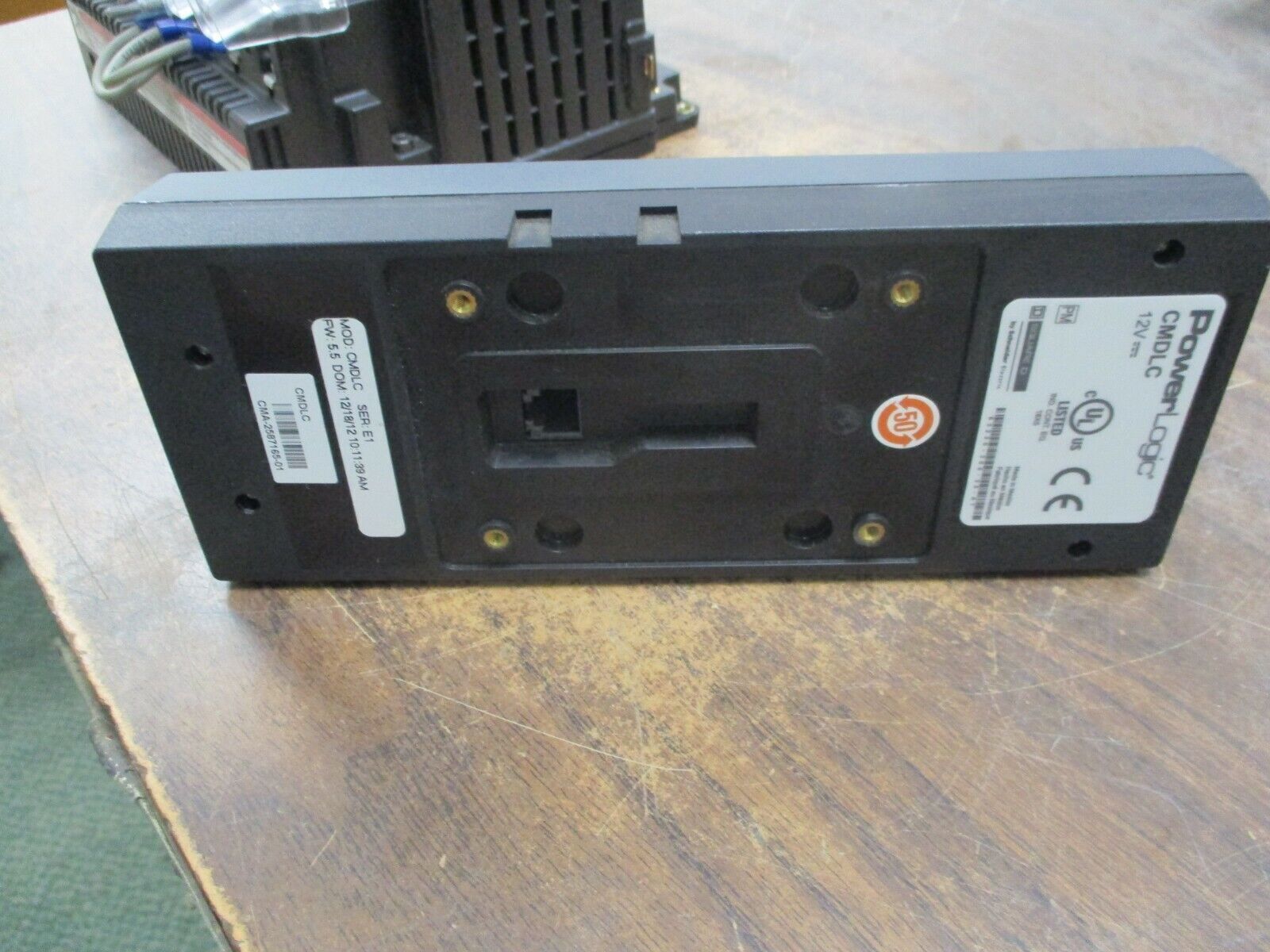 Square D PowerLogic Circuit Monitor CM4250/CMDLC 240/300V 96mA w/ CVM42 Used