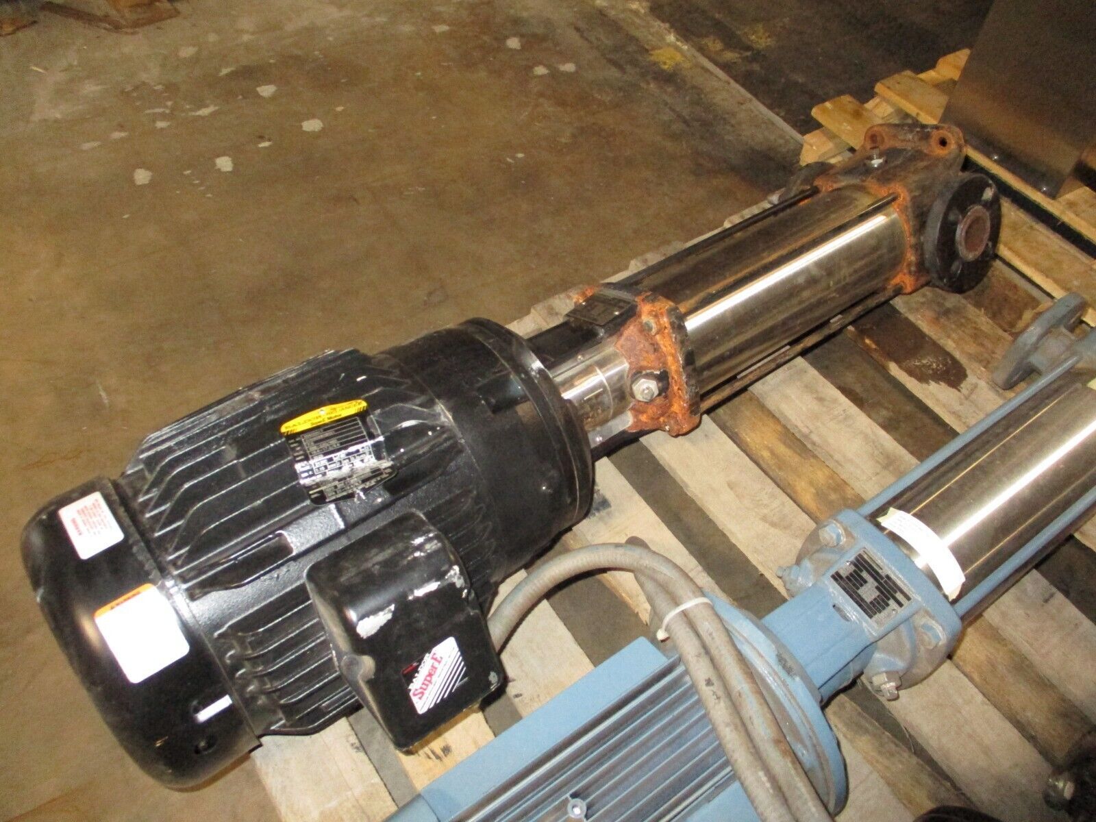 Grundfos CR5-15 K-FGJ-A-E-HQQE Pump A97786090P112310078 7.5HP 3461RPM 30.38GPM