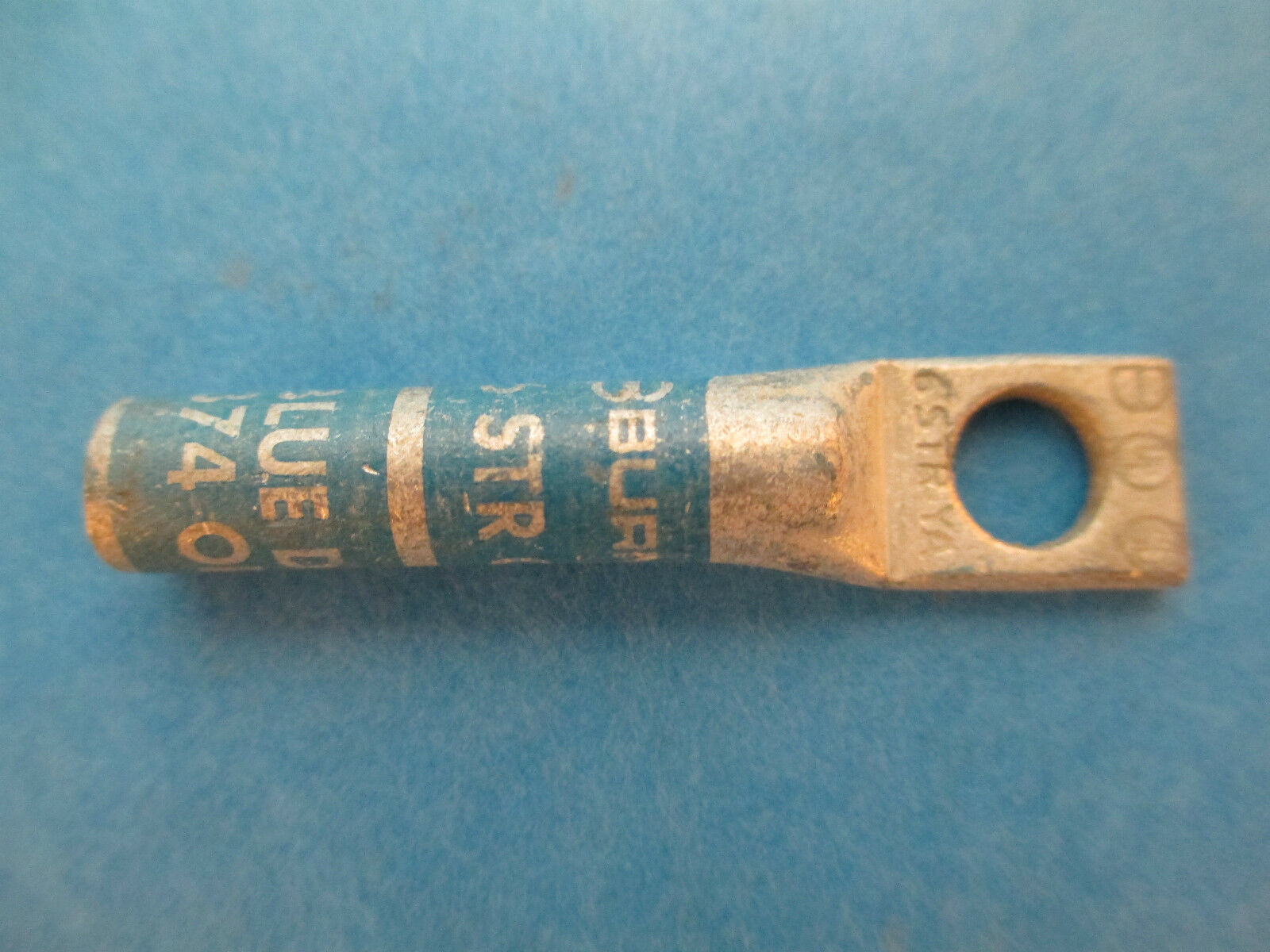 Burndy Crimp Lug 6 STR YA Blue 7 or 374 New Surplus