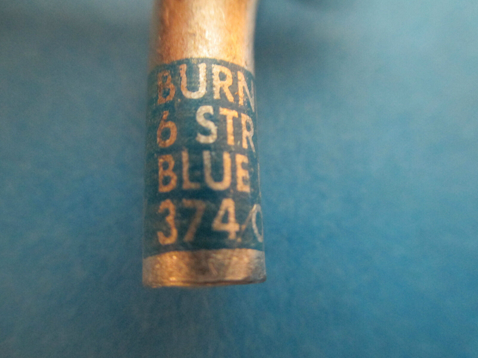 Burndy Crimp Lug YA 6 STR L, Blue 7 or 374, New Surplus