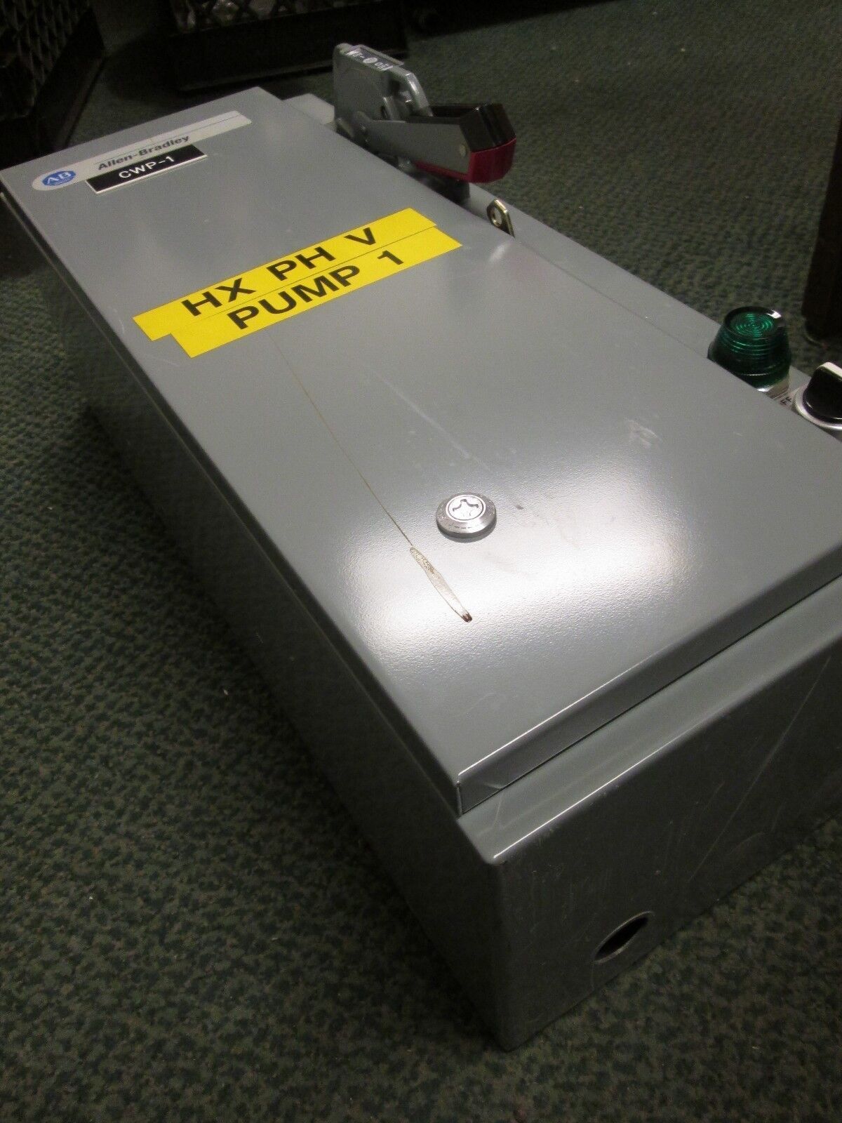 Allen-Bradley Fusible Combination 509-AOD Size 0 120V Coil Nema 1 Enclosure Used
