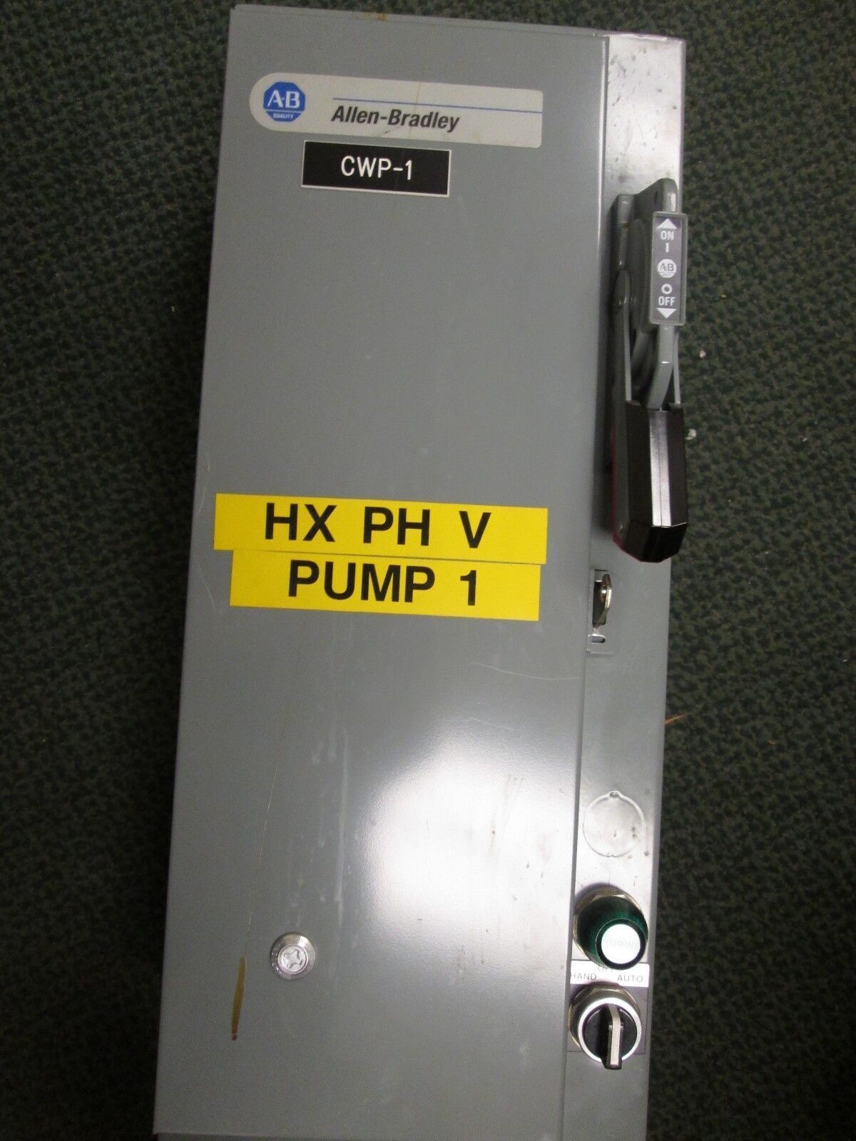 Allen-Bradley Fusible Combination 509-AOD Size 0 120V Coil Nema 1 Enclosure Used