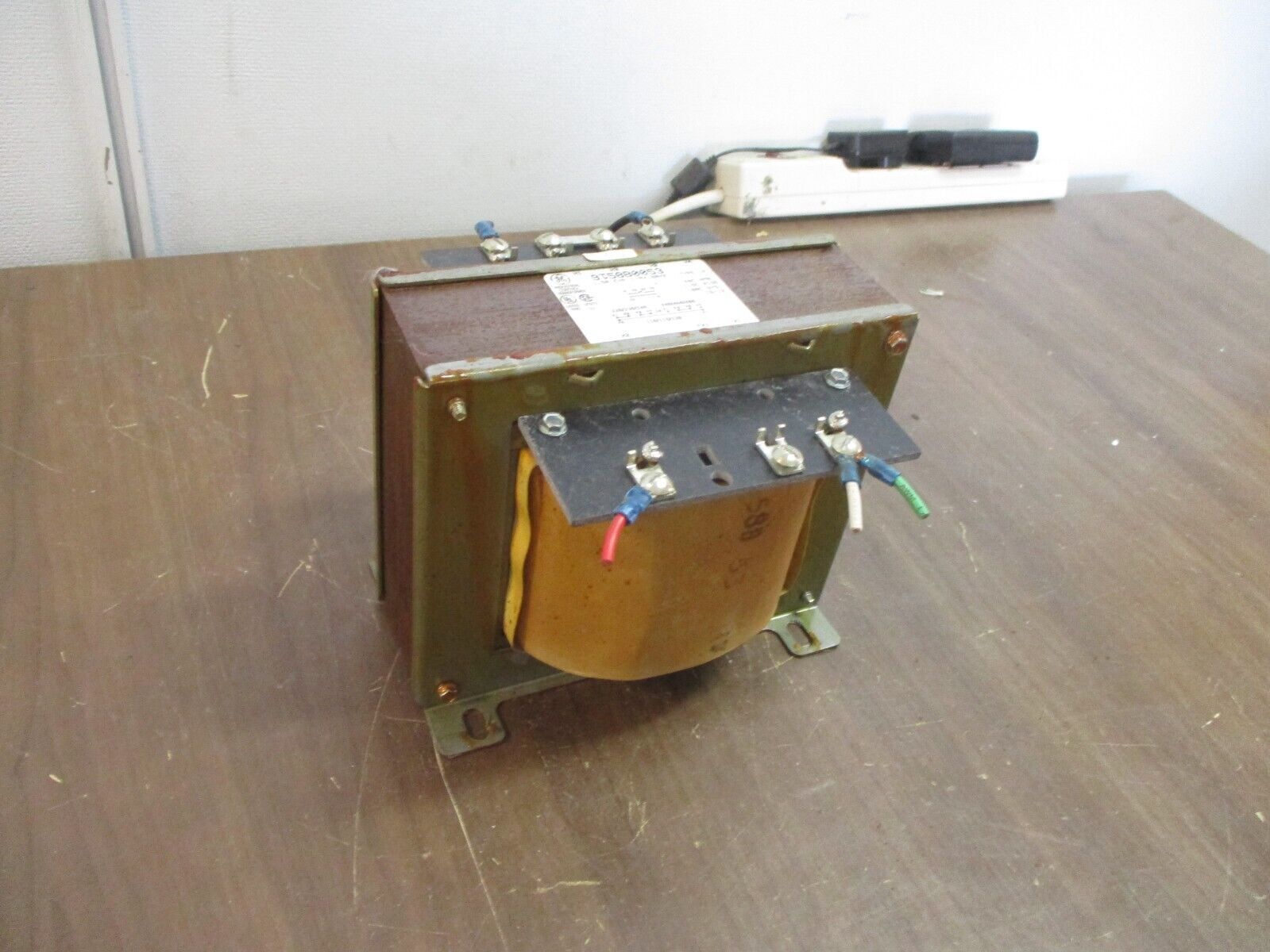 GE Control Transformer 9T58B0053 1.50kVA Pri: 240/480V Sec: 120V 1Ph 60Hz Used