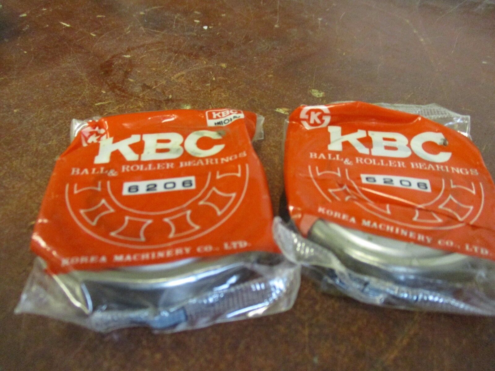 KBC Ball Bearing 6206 *Lot of 2* New Surplus