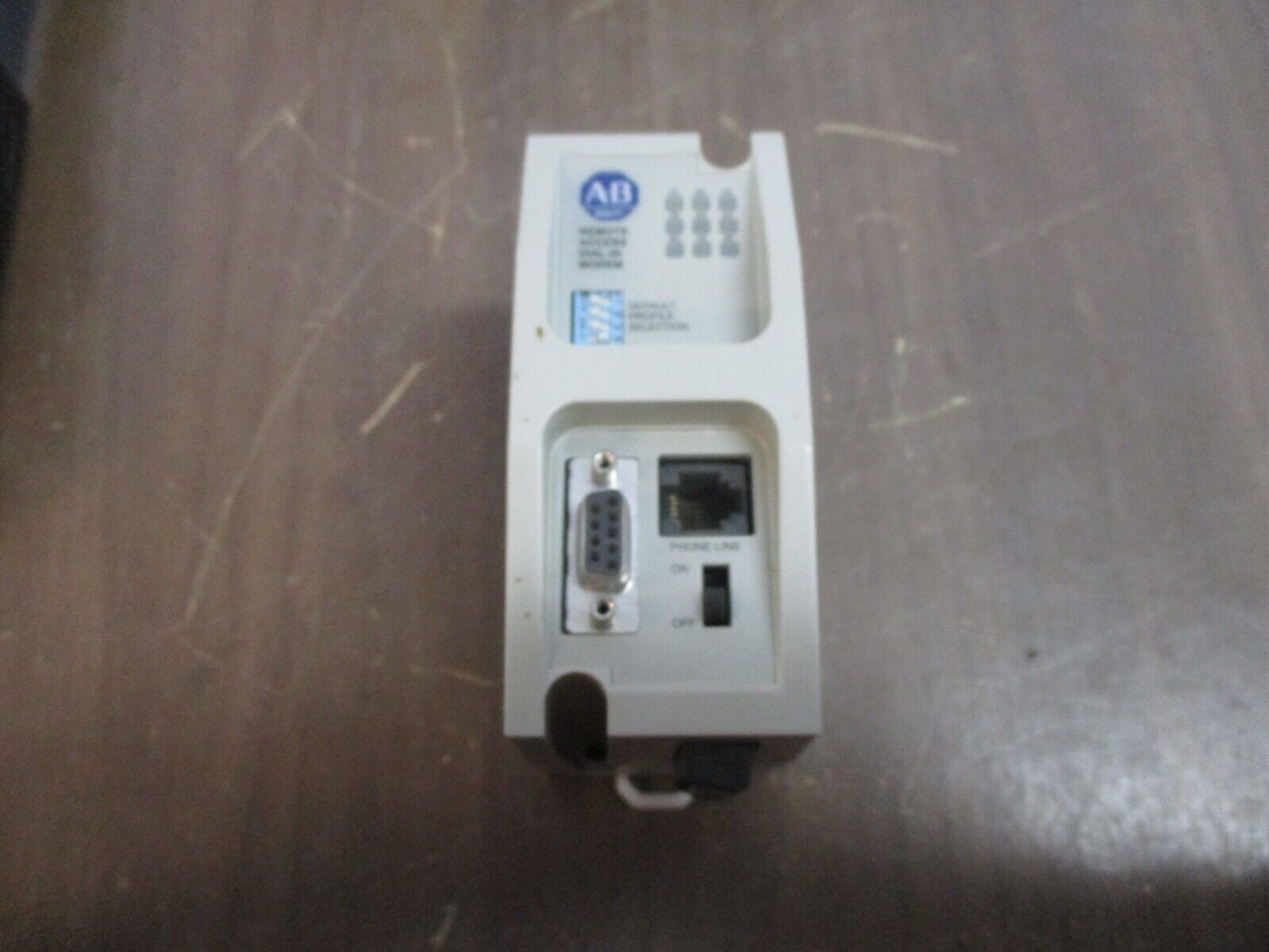 Allen-Bradley Remote Access Dial-In Modem 9300-RADM1/B 24VDC Used