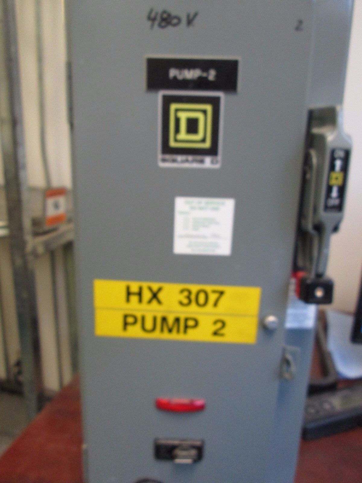 Square D Fusible Combination SCG14 Size 1 120V Coil Used