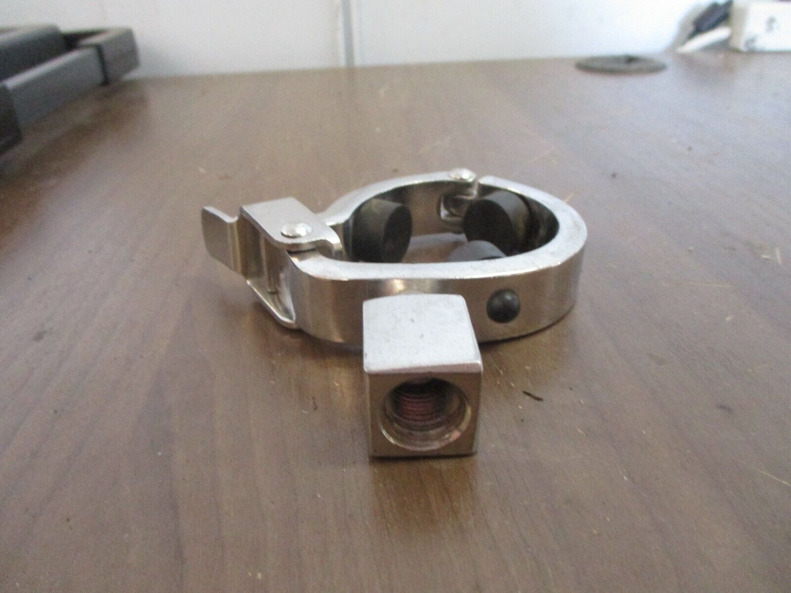 APC Stainless Steel Mounting Clamp Size: 2" Used