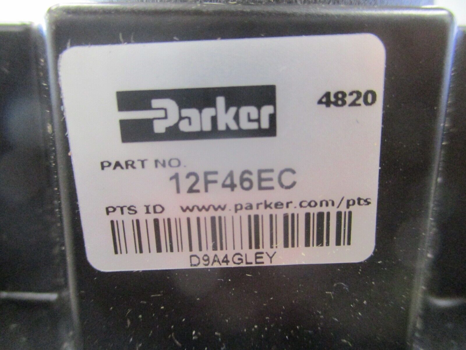 Parker Coalescing Filter 12F46EC 3/4" Used
