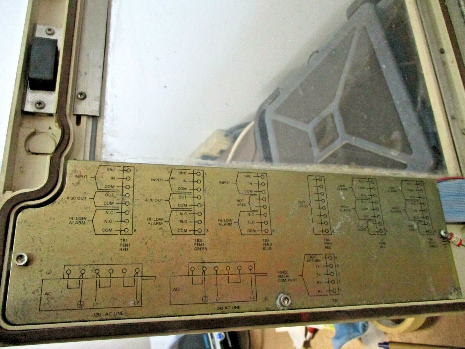 Taylor Fulscope ER/C Chart Recorder 1912JA00102A Used