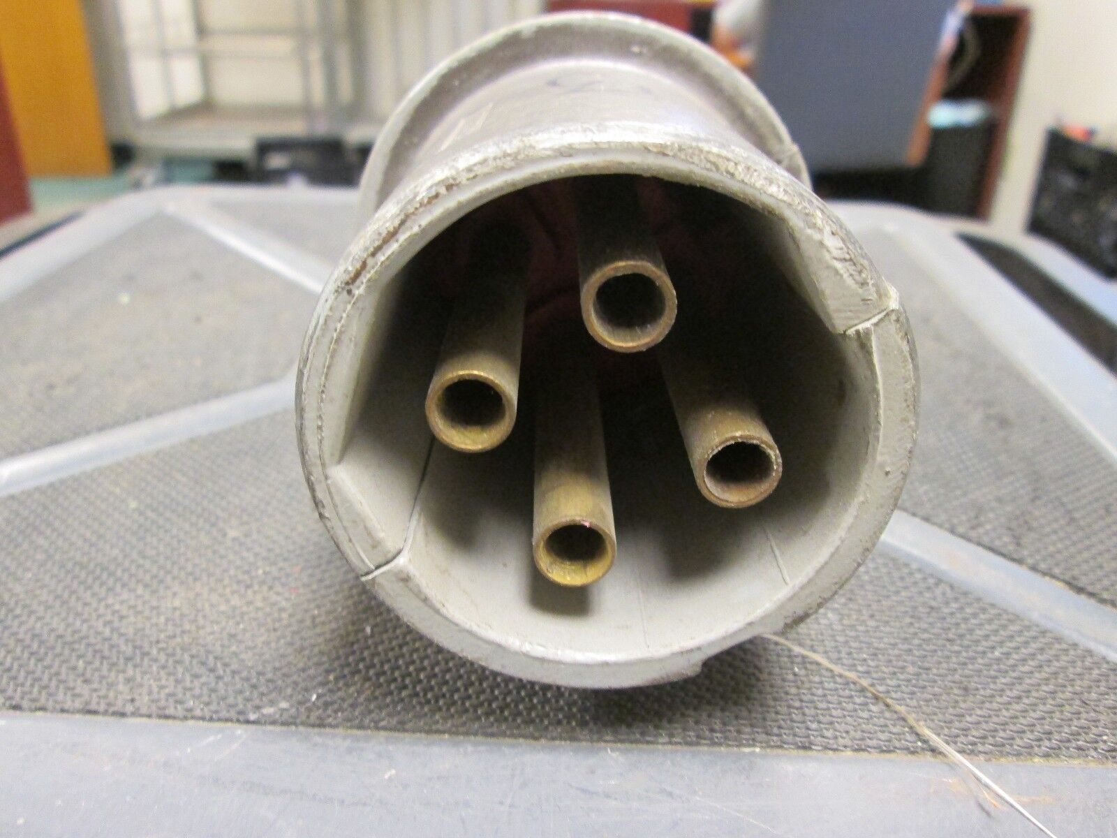 Crouse-Hinds Arktite Plug APJ-6485 60A 3W 4P 600V Used - Missing Bushing