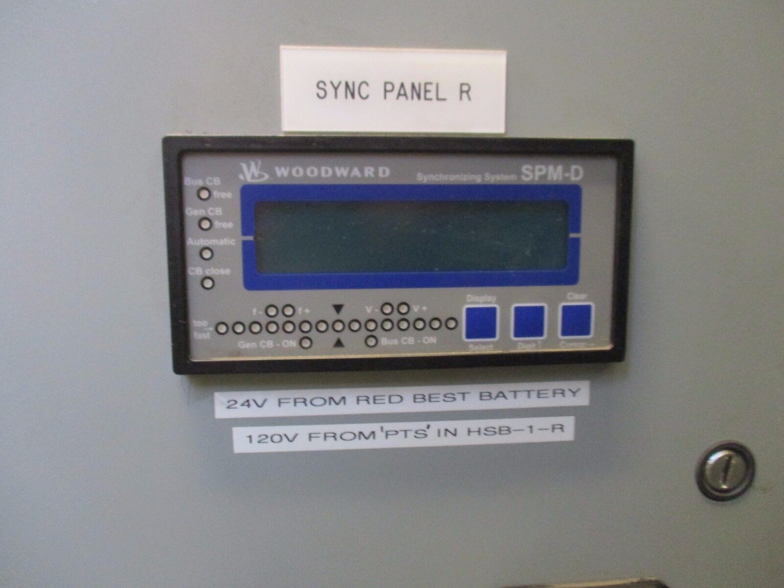 PSSI Generator Synchronizing System 20290B Type 1 Enclosure Used