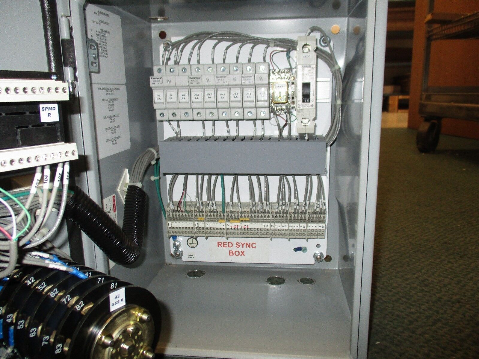 PSSI Generator Synchronizing System 20290B Type 1 Enclosure Used
