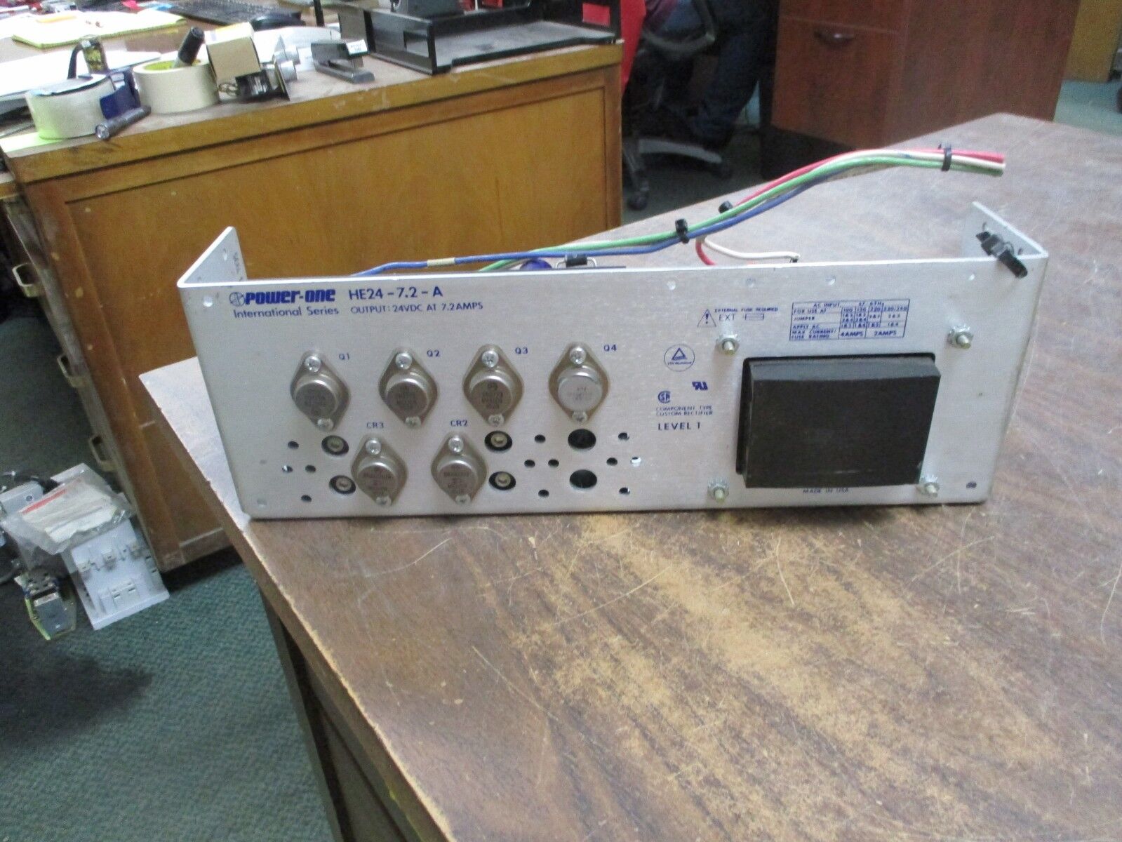 Power-One Power Supply HE24-7.2-A Used