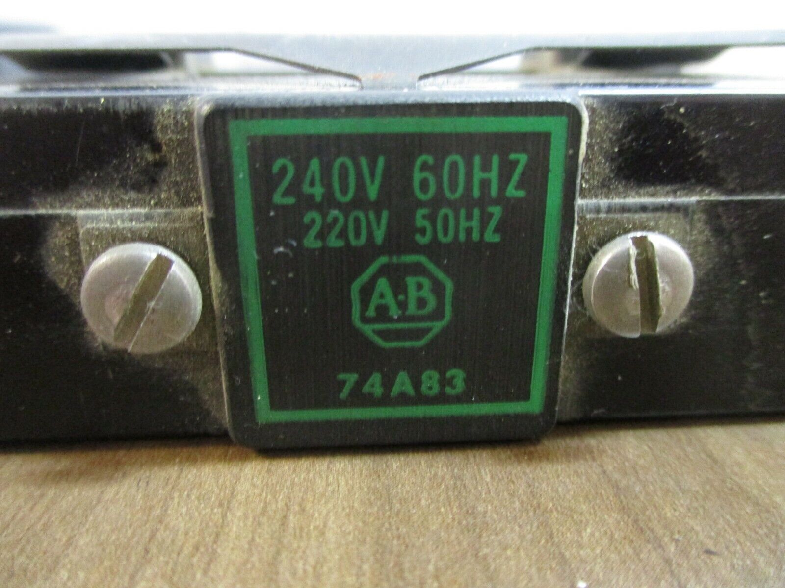 Allen-Bradley Magnetic Coil 74A83 240V@60Hz 220V@50Hz Used