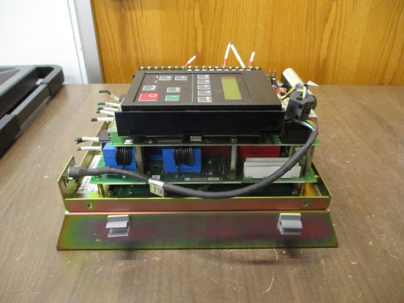 Allen-Bradley AC Drive 1336E-BRF10-AN-EN-L9E Ser. D 1HP w/ Keypad *Open Chassis*