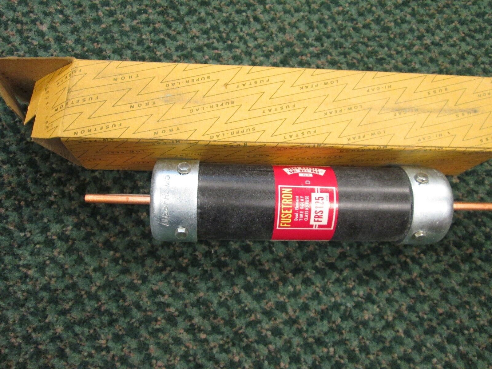 Bussman Fusetron FRS125 125 A 600 V Used