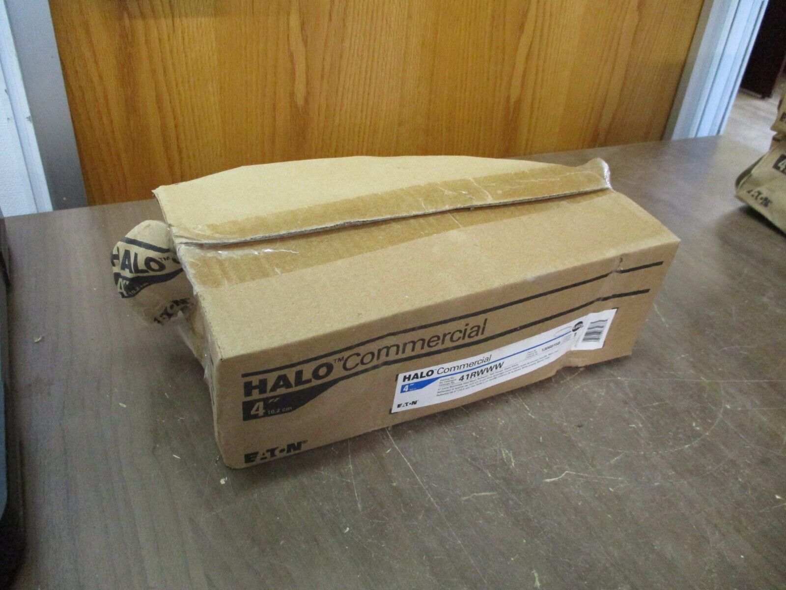 Eaton Halo Commercial Rotatable Wall Wash Reflector 41RWWW 4" Lens Self Flange