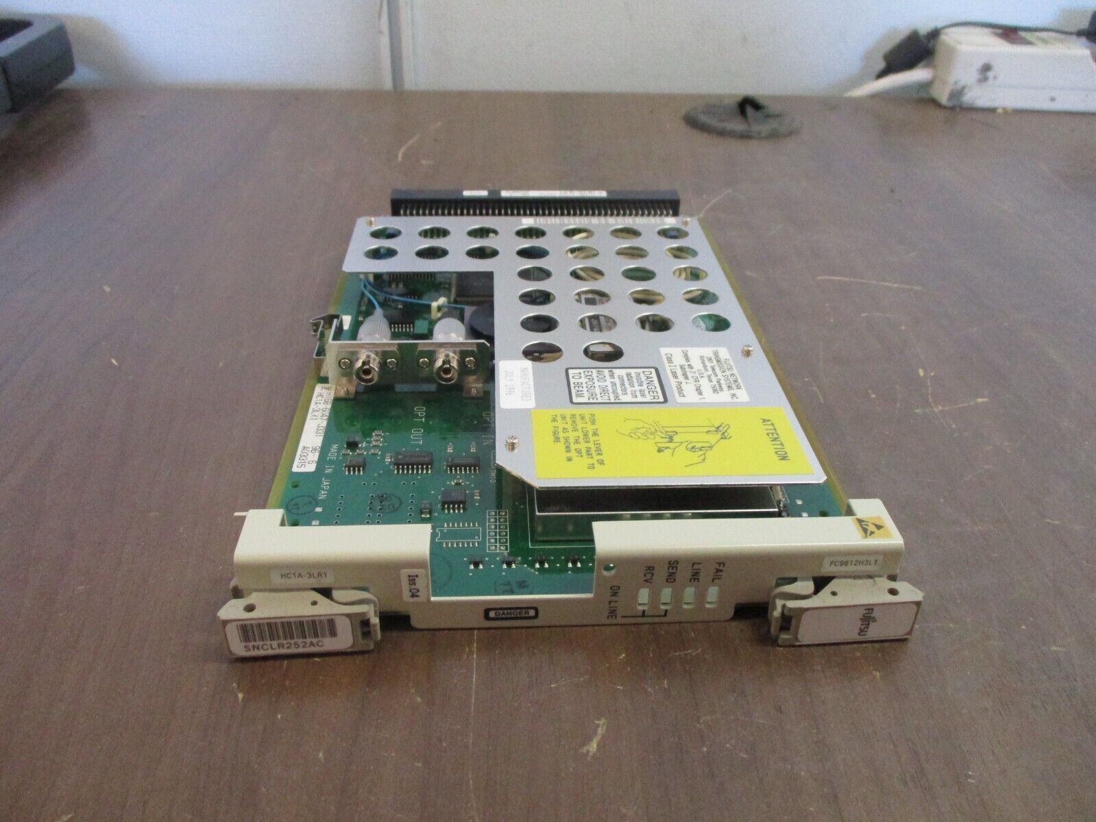 Fujitsu HS Channel Unit SNCLR252AC Iss. 04 FC9612H3L1 / HC1A-3LR1 Used