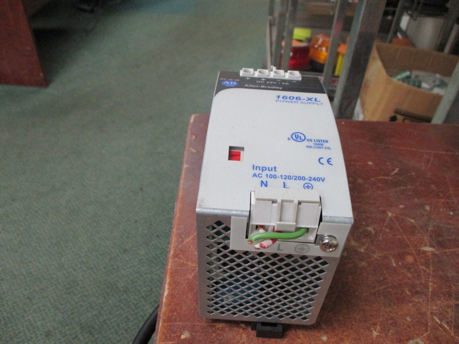 Allen-Bradley Power Supply 1606-XL120D Ser.A Inputs: 100-120/200-240V 2.6/1.4A
