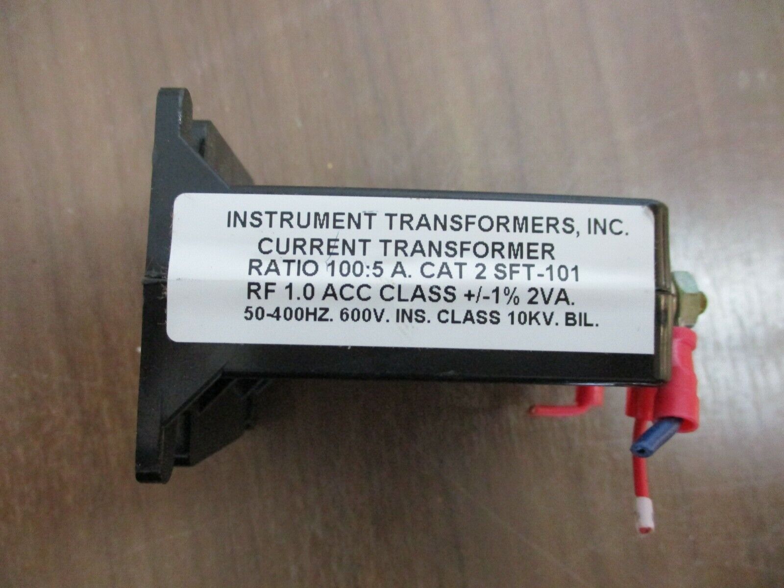 Instrument Transformers Current Transformer 2SFT-101 Ratio 100:5A 600V 50-400Hz