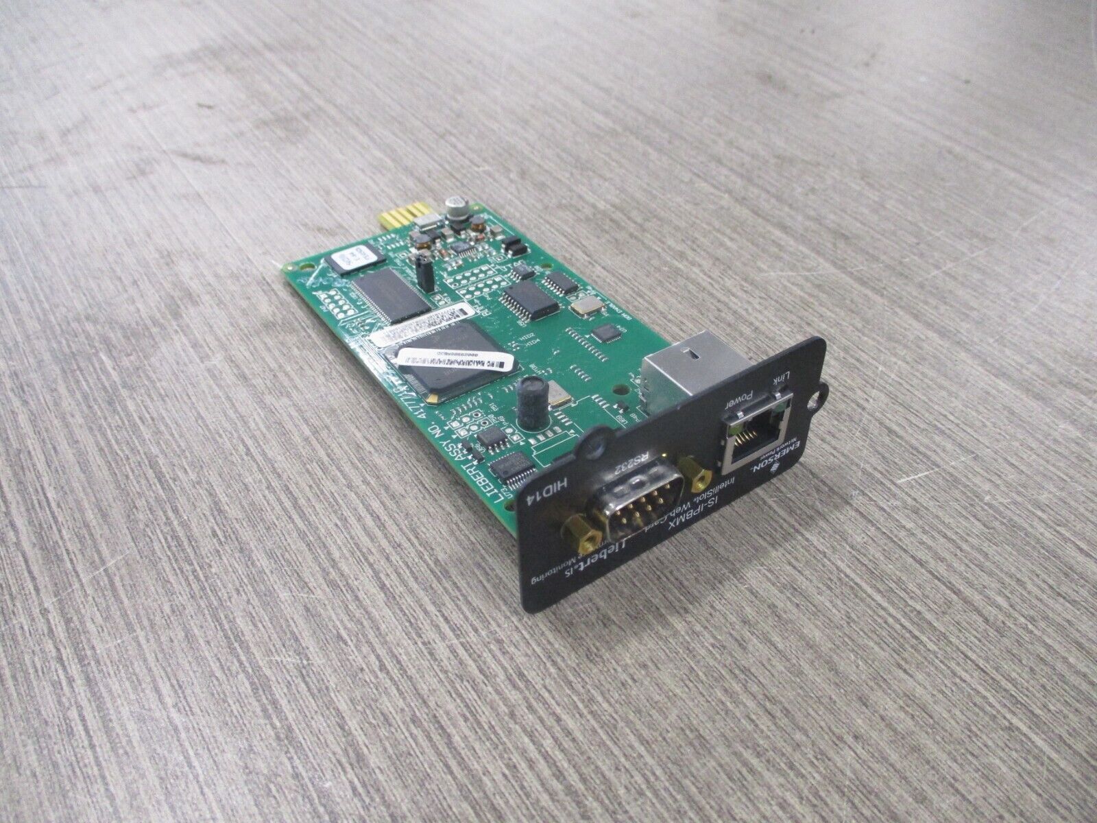 Emerson Liebert Intellislot Web Card IS-IPBMX Used