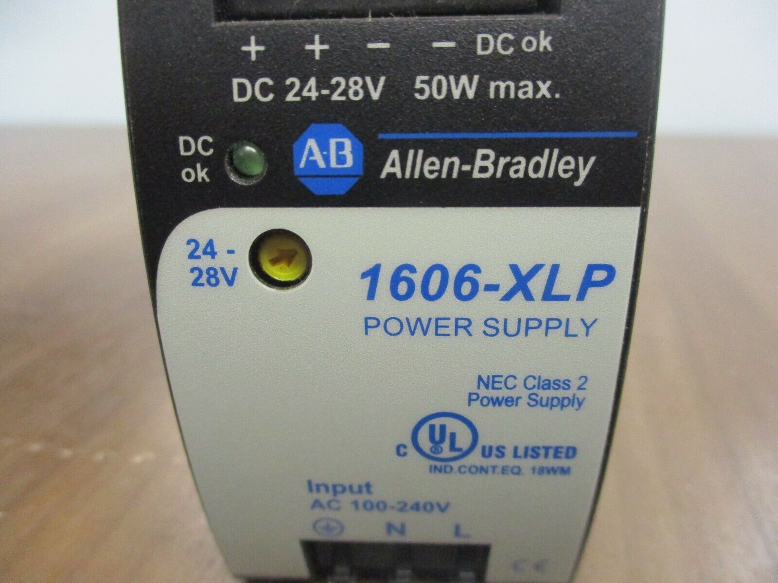 Allen-Bradley Power Supply 1606-XLP50E Ser. A Used