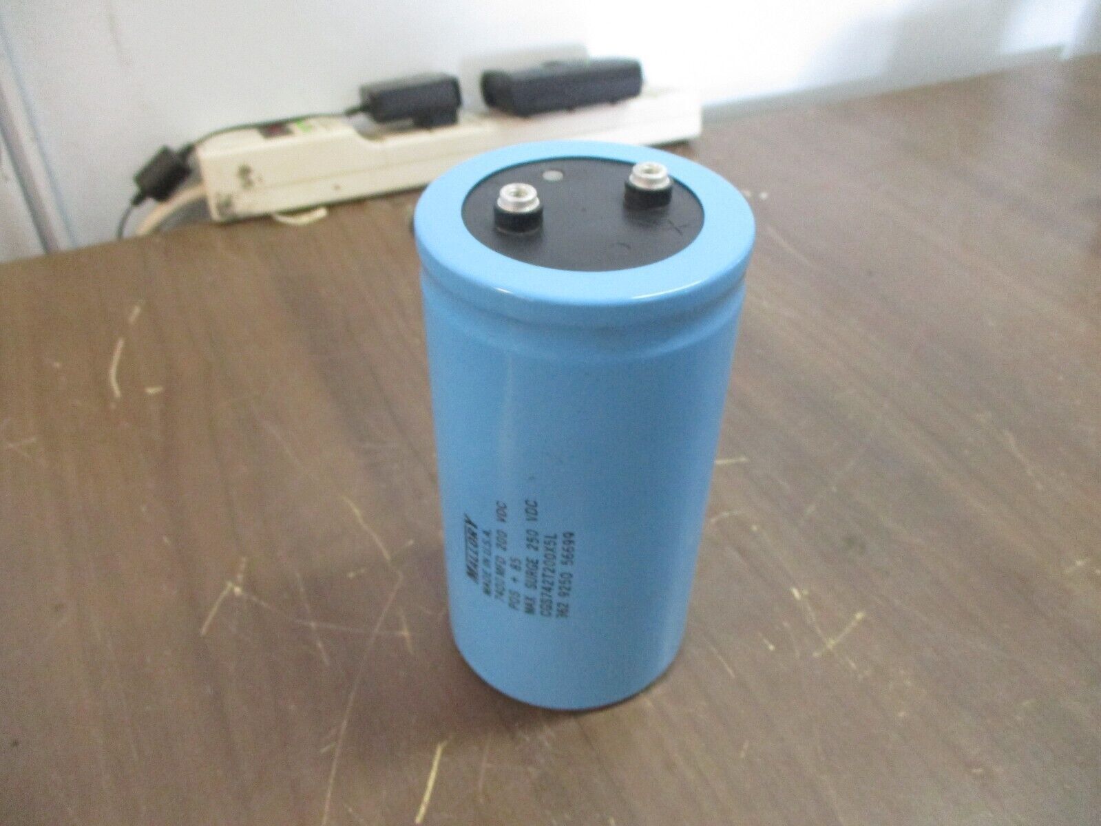 Mallory Capacitor CGS742T200X5L 7400MFD 200WVDC New Surplus