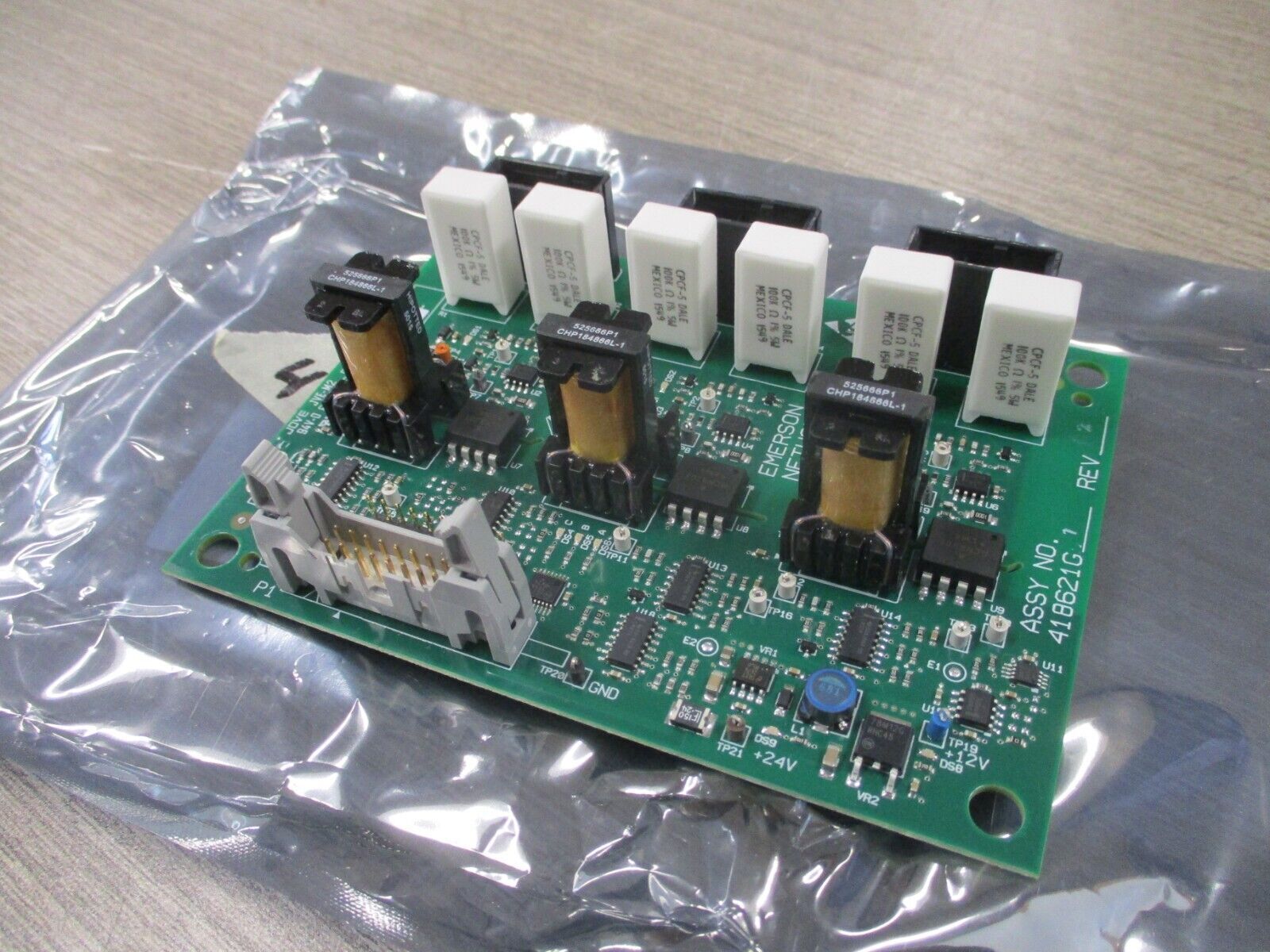 Emerson Liebert Diff. Voltage Monitor Board 418621G1 Rev 2 *No Box* New Surplus