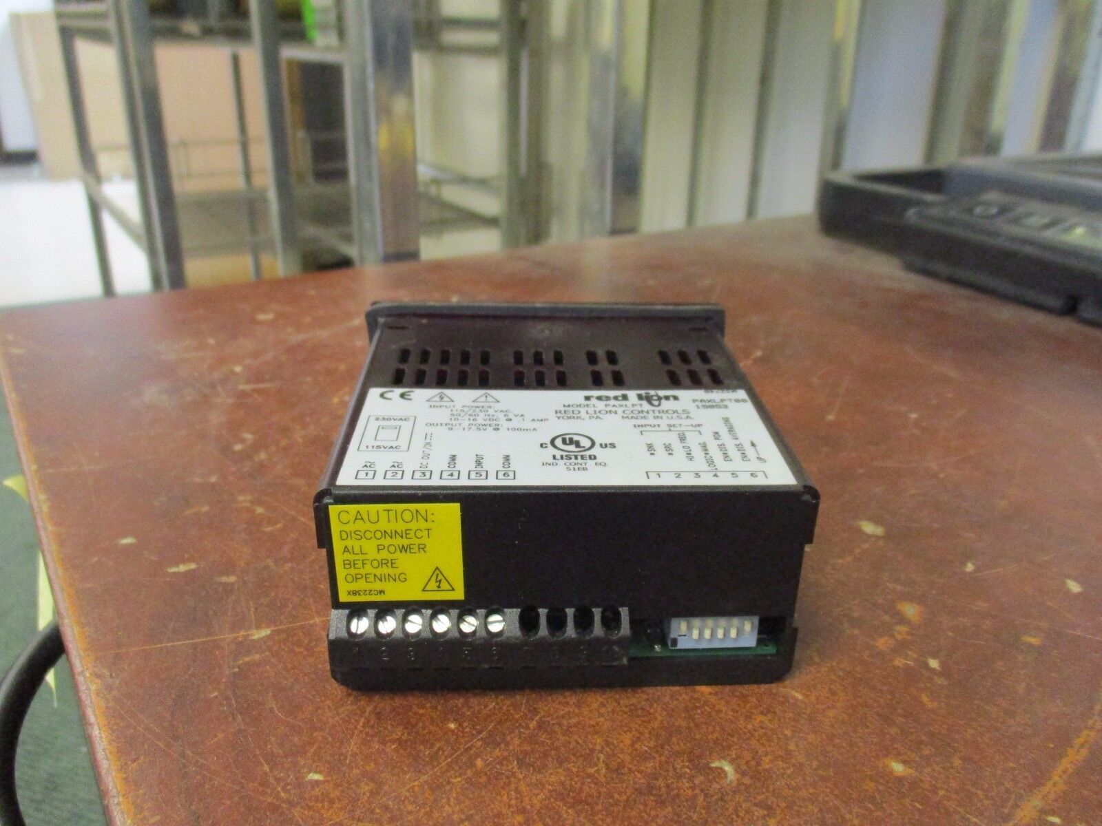 Red Lions Controls Time Indicator PAXLPT00 115/230VAC 50/60Hz Used