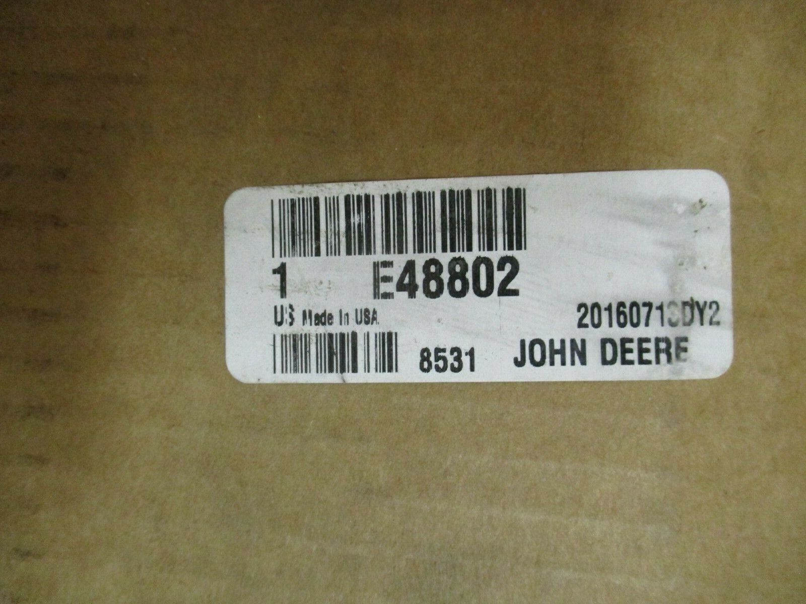 John Deere Angle / Roller Cleaner E48802 New Surplus