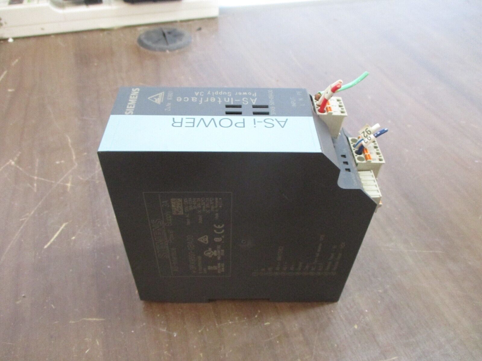 Siemens AS-Interface Power Supply 3RX9501-0BA00 Used