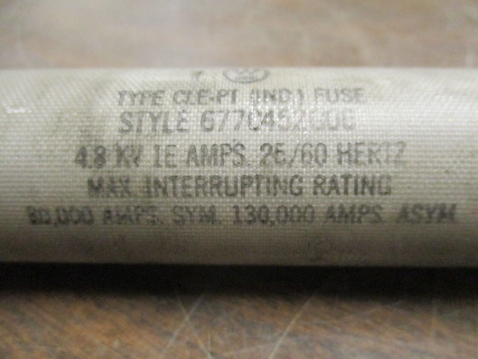 Westinghouse Fuse 677C452G06 1E 4.8kV 25/60Hz Used